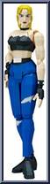 Sarah Bryant (Blue Pants) from Figma - Virtua Fighter manufactured by Max Factory [Loose]