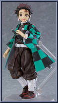 Tonjiro Kamado from Figma - Demon Slayer: Kimetsu no Yaiba manufactured by Max Factory [Loose]