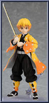 Zenitsu Agatsuma from Figma - Demon Slayer: Kimetsu no Yaiba manufactured by Max Factory [Loose]