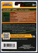 Covert Ops (Weapons Pack) from Final Faction - Alpha Team 1 - Accessories manufactured by Greenbrier [Back]