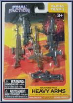 Heavy Arms (Weapons Pack) from Final Faction - Alpha Team 1 - Accessories manufactured by Greenbrier [Front]
