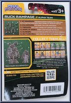 Rampage (Ruck) from Final Faction - Alpha Team 1 - Accessories manufactured by Greenbrier [Back]