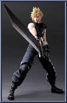 Cloud from Final Fantasy VII - Basic Series manufactured by Play Arts [Loose]