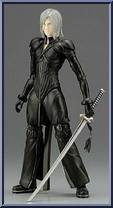 Kadaj from Final Fantasy VII - Advent Children: Vol 2 manufactured by Play Arts [Loose]
