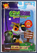 Scaredy Cat from Fingerlings - Grimlings manufactured by WowWee [Front]