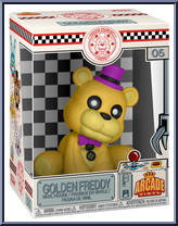 Golden Freddy from Five Nights at Freddy's - Arcade Vinyl manufactured by Funko [Front]