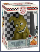 Plushtrap from Five Nights at Freddy's - Arcade Vinyl manufactured by Funko [Front]