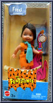 Fred Flintstone from Flintstones - Mini Dolls manufactured by Mattel [Front]