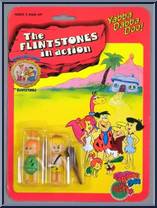 Pebbles & Bamm-Bamm from Flintstones in Action - Basic Series manufactured by Irwin Toys [Front]