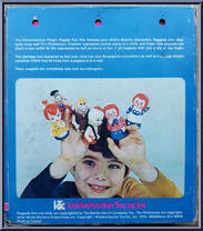Fun Pak from Flintstones - Finger Puppets manufactured by Knickerbocker [Back]