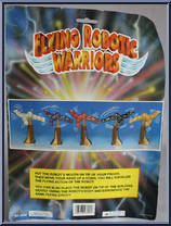 Warrior (Red) from Flying Robotic Warriors - Basic Series manufactured by Laser Colour [Back]