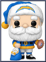 Chargers Santa Action Figure
