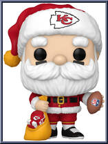 Chiefs Santa Action Figure