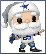 Cowboys Santa (Throwing) Action Figure