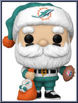 Dolphins Santa Action Figure