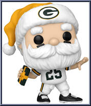 Packers Santa (Throwing) Action Figure