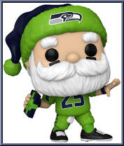 Seahawks Santa (Throwing) Action Figure