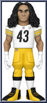 Troy Polamalu (White Jersery) (Steelers) from Football - Vinyl Gold - 5" Scale manufactured by Funko [Loose]