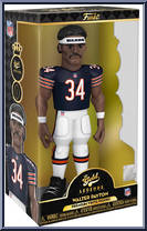 Walter Payton (Blue Jersey) (Bears) from Football - Vinyl Gold - 12" Scale manufactured by Funko [Front]