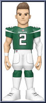 Zach Wilson (Green Jersey) (Jets) from Football - Vinyl Gold - 5" Scale manufactured by Funko [Loose]
