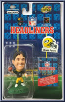 Brett Favre from Football Headliners - 1996 Season manufactured by Corinthian [Front]