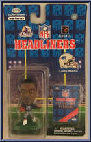 Curtis Martin from Football Headliners - 1996 Season manufactured by Corinthian [Front]