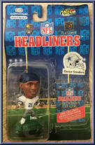 Deion Sanders from Football Headliners - 1996 Season manufactured by Corinthian [Front]