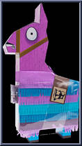 Frozen Raven / Ice King from Fortnite - Llama Loot Pinata manufactured by Jazwares [Front]