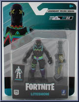Liteshow from Fortnite - Legendary Micro Series manufactured by Jazwares [Front]