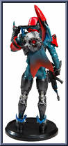 Vendetta from Fortnite - Basic Series manufactured by McFarlane [Loose]