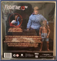 Jason Voorhees from Friday the 13th - Clothed Retro manufactured by Neca [Back]