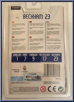 Beckham 23 (Real Madrid) from FT Champs - 3" Scale manufactured by FT Champs [Back]
