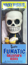 Bone Daddy (Drums / White Skull) from Funko - Wacky Wobblers manufactured by Funko [Front]