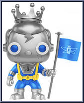 Freddy Funko (Blue Robot) from Funko - Pop! Vinyl Figures manufactured by Funko [Loose]