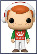 Freddy Funko (Christmas Sweater) from Funko - Pop! Vinyl Figures manufactured by Funko [Loose]