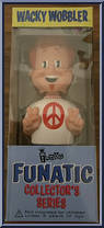 Freddy Funko (Peace Shirt) from Funko - Wacky Wobblers manufactured by Funko [Front]