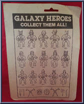 Samson from Galaxy Heroes - Basic Series manufactured by Mannix [Back]