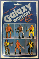 Evil Karzu from Galaxy Warriors - Diecast manufactured by Small World Importing Co [Back]