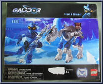 Nepol & Shimmel from Galidor - Basic Series manufactured by Lego [Back]