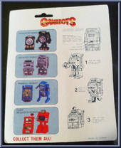 Jackpot Robot from Gamebots - Carded manufactured by Unknown [Back]