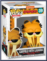 Garfield (with Lasagna) from Garfield - Pop! Vinyl Figures manufactured by Funko [Front]