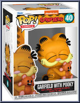 Garfield (with Pooky) from Garfield - Pop! Vinyl Figures manufactured by Funko [Front]