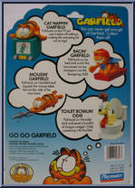 Mousin' Garfield from Garfield - Go Go Garfield manufactured by Playmates [Back]