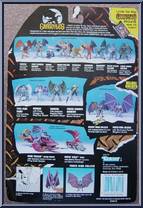 Goliath (Power Wing) from Gargoyles - Series 1 - Deluxe Figures manufactured by Kenner [Back]