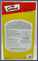 Santa Homer (Talking and Dancing) from Gemmy - Simpsons manufactured by Gemmy [Back]