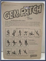 Machine Gunner from Gen Patch - Basic Series manufactured by Galoob [Back]