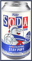 Stay Puft Marshmallow Man (Chase) from Ghostbusters - Soda manufactured by Funko [Front]