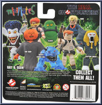 Sam Haim / Egyptian Ghost from Ghostbusters - Minimates - Toys R Us - Real Ghostbusters - Series 1 manufactured by Diamond Select [Back]