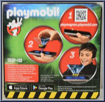 Ghost Trap (with Stantz) from Ghostbusters - Basic Series manufactured by Playmobil [Back]