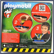 Ghost Trap (with Zeddemore) from Ghostbusters - Basic Series manufactured by Playmobil [Back]